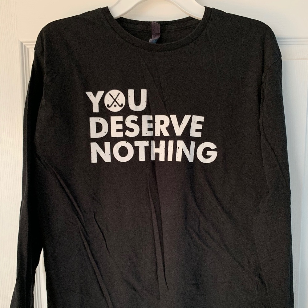 Black Field Hockey Long Sleeve